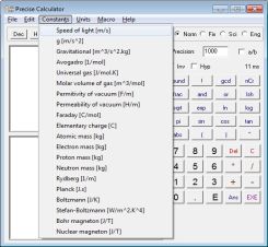 Precise Calculator screenshot