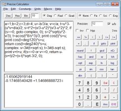 Precise Calculator screenshot