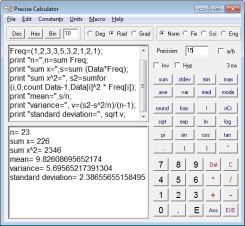 Precise Calculator screenshot